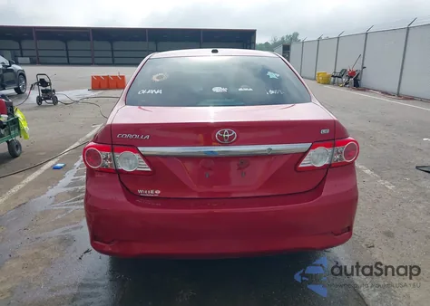 2011 Toyota Corolla S/Le from USA, damaged, VIN 2T1BU4EEXBC550212